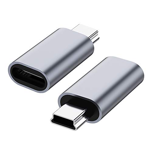 Amazon | USB C - Mini USB 2.0アダプター (2個パック) Type C